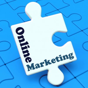 Online Marketing Showing Internet Strategies And Development