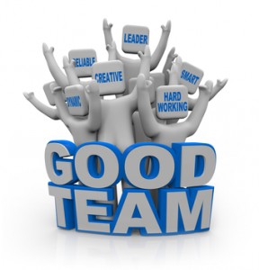 Good Team - People with Teamwork Qualities