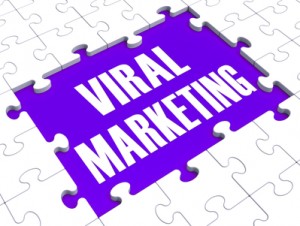 Viral Marketing Showing Advertising Strategies And Social Media Advertisement