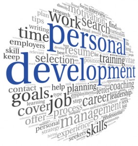 Personal development in tag cloud