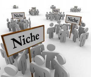 Many Niche Groups People Clustered Around Niches Signs